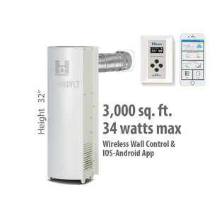 Humidex Crawlspace Unit witn HCS & myHome Technologies (32" High Wireless Unit with Mobile App option + Wireless control) Humidex Crawlspace Unit witn HCS & myHome Technologies (32" High Wireless Unit with Mobile App option + Wireless control)