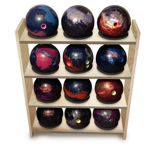 Wooden Bowling Rack Storage - Balls Storage Rack "Isaac" Ply Wooden Bowling Rack Storage - Balls Storage Rack "Isaac" Ply