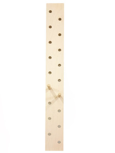 Climbing Peg Board, Gym Pegboard, Crossfit Training, Includes (2) dowels. Climbing Peg Board, Gym Pegboard, Crossfit Training, Includes (2) dowels.