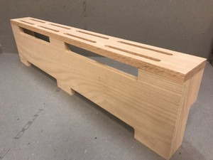 Solid Wood Baseboard Radiator Heater Cover Model BSB Solid Wood Baseboard Radiator Heater Cover Model BSB