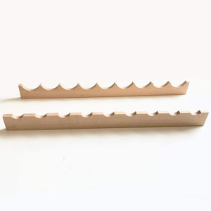 Real Wood Bottle Wine Rack, 3/4"Thick, 1 Pair Front/Rear - Choose Your Size Real Wood Bottle Wine Rack, 3/4"Thick, 1 Pair Front/Rear - Choose Your Size