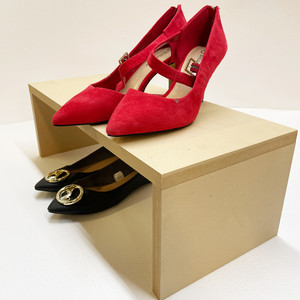 "Shurik" Unfinished MDF Shoe Rack Holder & Organizer - Shoe Shelf - Custom Made, Choose Size and Material "Shurik" Unfinished MDF Shoe Rack Holder & Organizer - Shoe Shelf - Custom Made, Choose Size and Material