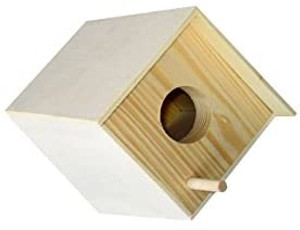 Copy of Budgie Bird and Love Bird breeding nest Wooden Box KIT