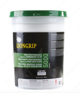 High Performance Hardwood Glue - LIONGRIP 5000. 5 GALLON High Performance Hardwood Glue - LIONGRIP 5000. 5 GALLON