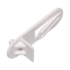 Shelf Support Locking 1/2" - 5mm peg, White, 1pc 3248 Shelf Support Locking 1/2" - 5mm peg, White, 1pc 3248
