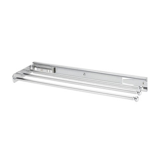 Under Cabinet Kitchen 3 Prong Pull-Out Towel Bar, Chrome 563-47 C