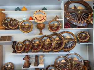 Ararat Wall Clock Hand Curved Solid Wood, Choose Diameter, 30 days to curve