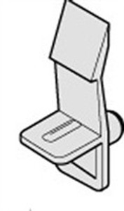 Choose Shelf Locking Support With Spring Clip, plastic, 5mmor 1/4" For 16mm or 5/8" or 3/4" shelf 1pc Choose Shelf Locking Support With Spring Clip, plastic, 5mmor 1/4" For 16mm or 5/8" or 3/4" shelf 1pc