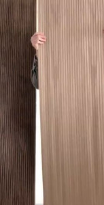 Pole Wrap, Oak, Decorative Protective Column Cover, Decor Tambour