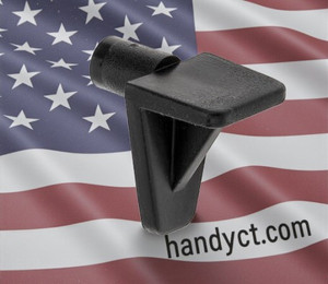 Plastic Shelf Support, Plastic, 1/4" 100pcs Choose Color