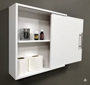 Medicine Wall Mount or Recessed Cabinet with Sliding Door “Gladdis” Assembled, Custom made, 3.5Medicine Recessed Cabinet Sliding Door “Gladdis” Assembled, Custom made 30 Colors, add shelves, Choose Sizes