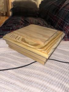 4x4 "FlatTop" Wooden Post Caps Choose by Size of post