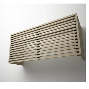 "Zebra2" Wood Radiator  Heating Cover Cabinet - Custom Made