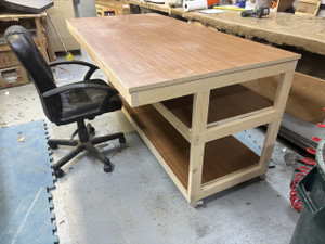 Working Desk "ANNA" Table sewing station, Choose Sizes and Colors