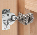 108D One Piece Face Frame HingesFor door thickness of up to 3?4", 1-3/8", Screw-On, 45mm