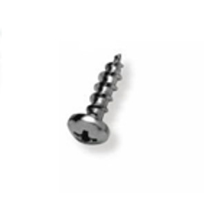 Round Head Phillips Drive Screws, Coarse Thread, 3/4" x 10, Nickel