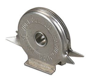 Enclosed Steel Sheaves, 5/16"W x 1-1/4"H x 2"L, Light Doors, Nylon Wheel Enclosed Steel Sheaves, 5/16"W x 1-1/4"H x 2"L, Light Doors, Nylon Wheel