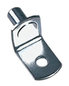 "L" Shaped Brass Shelf Supports, Anochrome