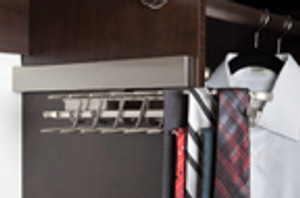 Deluxe Sliding Tie Racks, 12