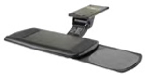 Sit to Stand Ultimate Keyboard Tray Systems, Sit to Stand Keyboard Tray With Single Right or Left Slide-Out Mouse, Black Sit to Stand Ultimate Keyboard Tray Systems, Sit to Stand Keyboard Tray With Single Right or Left Slide-Out Mouse, Black