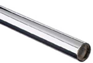 1-5/16" Diameter Round Chrome Tubing, 10 ft, Chrome Look 1-5/16" Diameter Round Chrome Tubing, 10 ft, Chrome Look