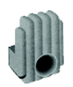 Mirror Clips, 1/8", Clear Mirror Clips, 1/8", Clear