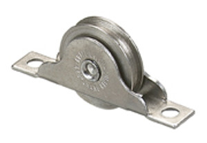 Open Wheel Steel Sheaves, 3/8"W x 2-1/4"H x 1" Dia. Wheel, Standard Doors, Round Groove Wheel Open Wheel Steel Sheaves, 3/8"W x 2-1/4"H x 1" Dia. Wheel, Standard Doors, Round Groove Wheel