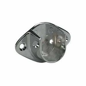 One 1-1/16" Diameter Flanges, Open, Chrome Look 539OR6963/ KV735-CHR/3z One 1-1/16" Diameter Flanges, Open, Chrome Look 539OR6963/ KV735-CHR/3z
