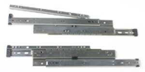 16" Drawer Slides, Anochrome