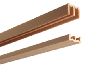 Sliding Door Tracks-Dual, 13/16