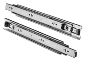 Side Mount, Ball Bearing Slides, 18", Stainless Steel, Stainless Steel Side Mount, Ball Bearing Slides, 18", Stainless Steel, Stainless Steel