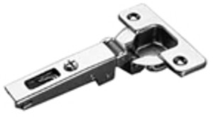 94D Thick Door Hinges, 1/2" Overlay, PRESS-IN DOWEL