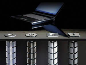 Graphite, Vertebra Wire Manager Kit