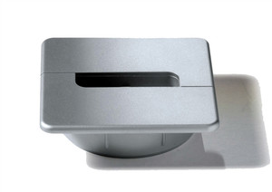 Varnished Aluminum, 80mm Carre Grommet Varnished Aluminum, 80mm Carre Grommet