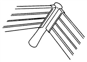 Black, Slatwall Desk Mount 90 Degree Post