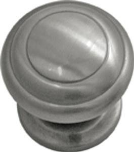 KNOB, 1-1/4" DIA, SATIN NICKEL KNOB, 1-1/4" DIA, SATIN NICKEL