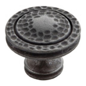 KNOB , 1-3/8" DIA BL IRN KNOB , 1-3/8" DIA BL IRN