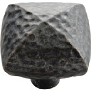 KNOB , 1-1/4" DIA BL IRN KNOB , 1-1/4" DIA BL IRN