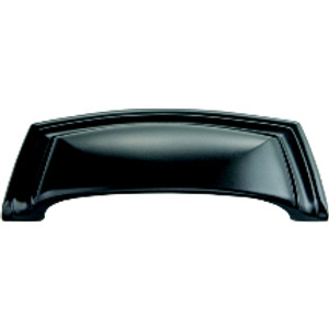 CUP PULL, 3" /96MM C/C MAT BL CUP PULL, 3" /96MM C/C MAT BL