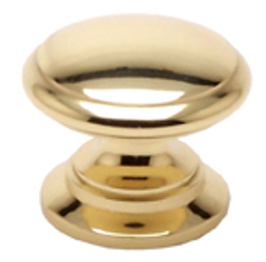 KNOB, 1-1/4", SOLID BRASS KNOB, 1-1/4", SOLID BRASS