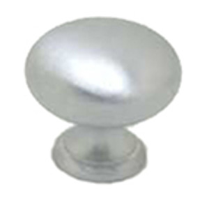 KNOB, 1-1/4", SATIN CHROME KNOB, 1-1/4", SATIN CHROME