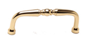 PULL, 3"C/C, SOLID BRASS PULL, 3"C/C, SOLID BRASS