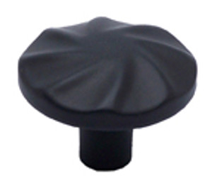 ROUND KNOB, 1-5/16", SATIN BLACK ROUND KNOB, 1-5/16", SATIN BLACK