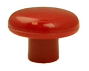 KNOB, 1-1/2", POLYPRO RED KNOB, 1-1/2", POLYPRO RED