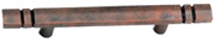 3" C/C, RUST FINISH 3" C/C, RUST FINISH