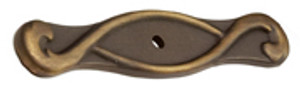 7/8" X 4-1/2" BACKPLATE, ANCIENT BRONZE 7/8" X 4-1/2" BACKPLATE, ANCIENT BRONZE