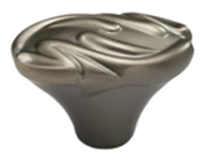 1-3/4"SOLID BRASS OVAL KNOB, ANTQ NCKL 1-3/4"SOLID BRASS OVAL KNOB, ANTQ NCKL