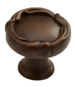 ANCIENT BRONZE ROUND KNOB, 1-5/16" ANCIENT BRONZE ROUND KNOB, 1-5/16"