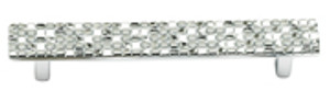 MOSAIC PULL, 128 MM C/C, POLISHED CHROME MOSAIC PULL, 128 MM C/C, POLISHED CHROME