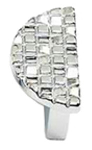 MOSAIC KNOB, 32 MM C/C, POLISHED CHROME MOSAIC KNOB, 32 MM C/C, POLISHED CHROME